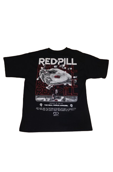 "Red Pill" Black T-Shirt