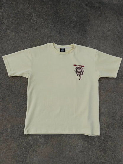 "Red Pill" Cream T-Shirt