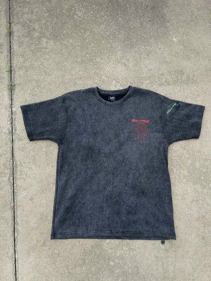 "Red Pill" Acid Washed T-Shirt